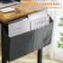 Sweetcrispy 40 Inch Small Computer Desk for Kids with Headphone Hooks & Storage Bag, Rustic Brown