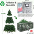 BALEINE 9 ft Christmas Tree Storage Bag, Heavy Duty Extra Large Bag with Reinforced Handles and Dual Zippers -