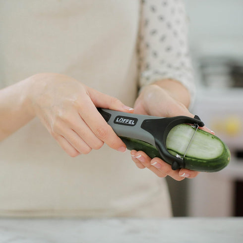 Peeler for Potato Vegetable, Heavy Duty Double Sided Non Slip Grip, Y Shaped with Ultra Sharp Blades