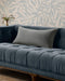 Loloi Liza Pillow Cover, 12'' x 27'' with Down, Grey