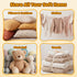 NTYNTY 37.8" 37.4", 0.35mm 330lbs Clear Stuffed Animal Storage Chair, x Thick PVC, Load, Waterproof Transparent plush