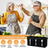Acrylic Cutlery Storage Organizer Bin for Kitchen - 3 Section Silverware Caddy, Knife Spoon Fork Holder (Black)