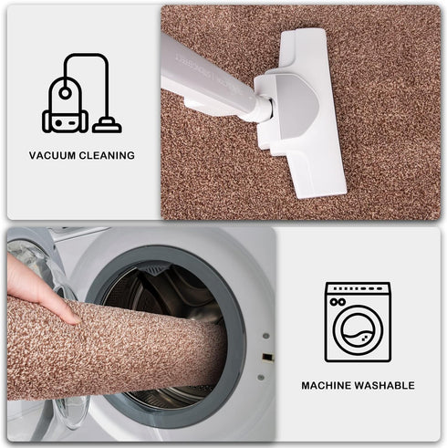 PURRUGS 20"x31.5" Non-Slip Machine Washable Doormat - Super Absorbent Entry Rug for Front & Back Doors
