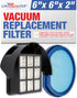LifeSupplyUSA Vacuum Filter Replacement + Exhaust HEPA Kit for Hoover T-Series WindTunnel Bagless Vacuums