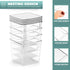 Sorbus Small Plastic K Cup Storage Bins, Nespresso Pods Holder, Kitchen Organization, 8 Pack Fridge Organizer