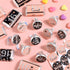 Zonon 504 Pieces Sweet 16 Birthday Party Favors Stickers, Mini Kisses Candy Wrappers, Sweet Sixteen Decorations