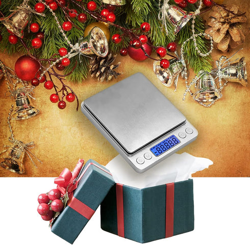 Food Scale Digital Weight, 3000g/0.1g Kitchen Scale for Cooking with Backlight LCD Display