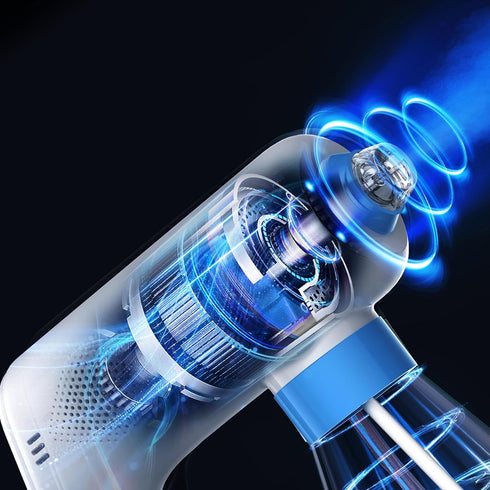 Nozzle, 6.1oz Mini Disinfection Fogger, Plastic Better Grip Comfort, Cordless Electric Sanitizer Atomizer, Blue Light