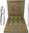 Crab Leg Crackers and Picks, Set of 4 Easy-to-Use Lobster Crackers &