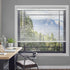 CHICOLOGY Mini Blinds for Windows, White, 29" W x 48" H, Commercial Grade