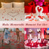 3000 Pcs Silk Rose Petals, Red Rose Flower Petals for Wedding, Valentines, Romantic Night, Birthday Decor