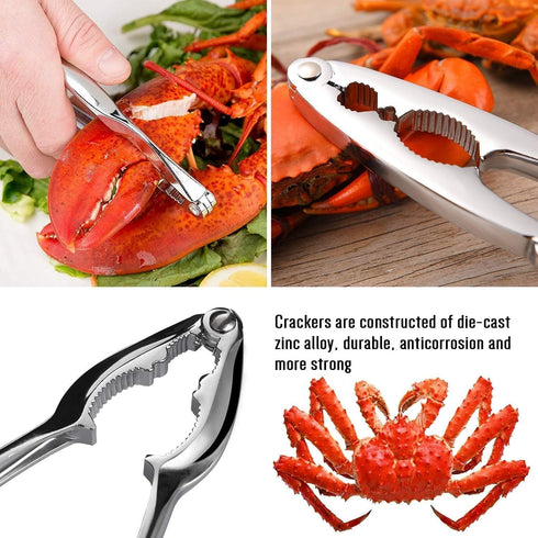 YWHWXB 21 Set, Set, 6 6 6 2 1 Pcs Seafood Tool Crab Crackers And Tools Include Crab Crackers, Shellfish/Seafood Forks