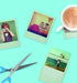 Mustard Glass Coasters Set, Personalize Your Drinks Mat - Instant Photo