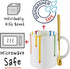 Novelty Artist Mug Birthday Gift for Women Men - Appreciation Gifts for Teacher, Art Lover - Rainbow Mugs