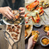 Set, 8Pcs Set Lobsters Crackers and Picks Crab Leg Cracker Tools - Stainless Steel Seafood Crackers & Forks Nuts