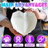 Breakable Heart Mold, Flexible Silicone Baking Mold for Cakes, Chocolate, Jellies & Freezer Desserts