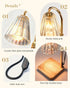 Dimmer 3-Wick (2 Bulbs Marycele Candle Warmer Lamp with Timer & - Mothers Day Gifts for Women Mom Her, Aesthetic Office