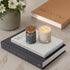 innoicco Set 3 Aesthetic Decorative Books - Coffee Table Books Decor - Fake Decor Book Storage Box for Decoration