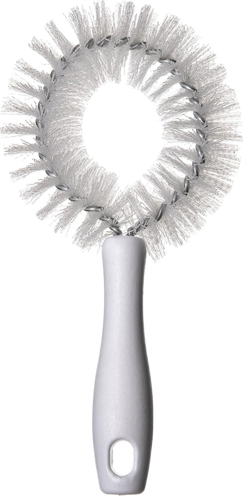 SPARTA 4016402 Plastic Curved Vegetable Brush, 8.75 Inches, Stiff Bristles for Kitchens