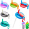ORIGINAL CREATOR - DIPESI 6 pack 6 color Soda Can Lids with