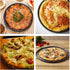 Handook Nonstick Pizza Pan for Oven, Carbon Steel Pizza Baking Pan with Holes, 12 Inch