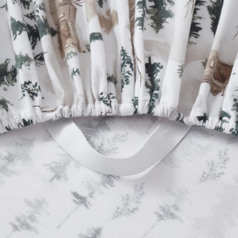 Cozy Set Flannel Sheets Warm and Deep Pocket Breathable All Season Bedding with Fitted, Flat and Pillowcases, Twin