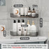Counter Countertop 2 YCIA&DONE Corner Bathroom Organizer, Makeup Organizer for Vanity, Skincare Cosmetic Perfume Tray