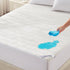 Twin Size Waterproof Mattress Protector, 40% Rayon Bamboo Cooling Mattress Pad Cover, Breathable Fitted
