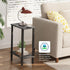 TB01BY062 TUTOTAK Small Side Table, Narrow End Table, Skinny Sofa Table, Slim Nightstand, Couch Table, Living Room, Bed
