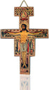 Venerare Deluxe San Damiano Crucifix | Great Catholic Gift for First Holy Communion, Confirmation, Housewarming