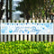 It's a Boy Banner for Baby Shower - Large Blue Fabric Sign Backdrop Birthday Party Decoration Supplies