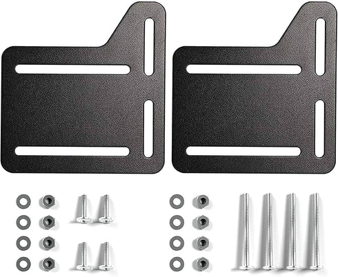 2Pcs Bed Frame Brackets Adapter for Headboard, Extra Heavy Duty Bed Adapter Conversion Plate