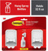 Command Spray Bottle Hangers, White/Gray, 2