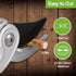 WORKPRO Bypass Pruning Shears, 8" Hand Pruners with Aluminum Handle and Sharp SK5 Blades for Gardening
