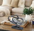 PUHOZN Heart Sculpture for Living Room Decor Heart Decoration Gift for Her and Him Love Wedding Anniversary Couples