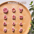 KEOKER Christmas Clay Cutters, 12 Shapes Mini Cutters for Earrings Making, Small Christmas Tree Clay Cutters