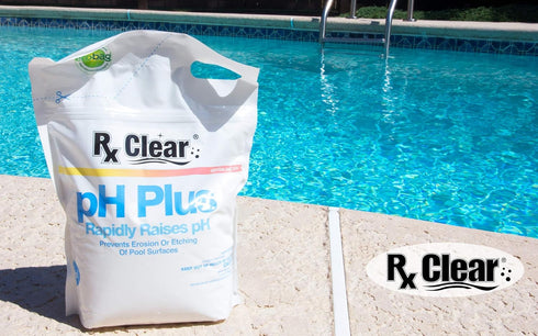 Swimming 10 Rx Clear Pool pH Plus | Rapid Raises pH Levels | Quickly Correct Acidic Water Conditions | Water Balancer |