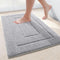 Buganda Bathroom Rugs, 30" x 20", Soft Microfiber Non-Slip Shaggy Bath Carpet, Machine Wash