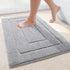 Buganda Bathroom Rugs, 30" x 20", Soft Microfiber Non-Slip Shaggy Bath Carpet, Machine Wash