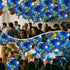 Gejoy 10 Pack 22 Inch Inflatable Earth Globe Balloons with 2 Rolls Ribbons for Bon Voyage Party Decor