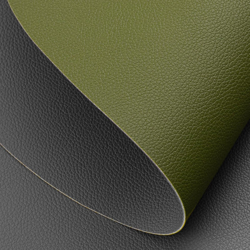 Set 4 Set 4) Myir JUN Placemats, Dual-Sided Placemats Waterproof Faux Leather Placemats of Place Mats and Coasters