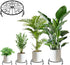 8" 9" 10" 11" 4-Pack Wrought Iron Plant Stands for Outdoor &