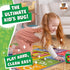 3x5 KC Cubs ABC Alphabet, Seasons, Months & Days Rug Educational Play Mat Carpet for Kids, Toddlers, Nursery
