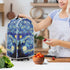 Van Gogh Starry Night 4 Slice Toaster Cover, Kitchen Small Appliance Dust Cover with Blender Dust Cover, Stand Mixer or Coffee Maker Appliance Cover, Dust and Fingerprint Protection,Set of 2
