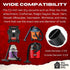 2 1/2" Accessories for Shop Vac - Attachments for Wet Dry Vacuum, Floor Brush, and Hose Kit