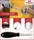 Rockland Guard Professional Oyster Shucking Knife Set - 3.5" Stainless Steel Shucker, Non-Slip Handle & Gloves