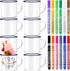 Hoolerry 32 Pieces Painted Mug Decorating Kit DIY Coffee Mug Painting Kit
