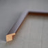 Poster Palooza 8x8 Brown Mahogany Finish Solid Pine Wood Picture Frame with UV Acrylic & Hanging Hardware