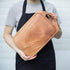 Khaya Wood Cutting Board, Japanese Style Wooden Chopping Board with Juice Groove & Handle Hole for Charcuterie