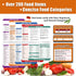 Over 200 Foods Air Fryer Cheat Sheet Magnets, Cooking Guide Booklet, Air Fryer Accessories for Frying and Cooking